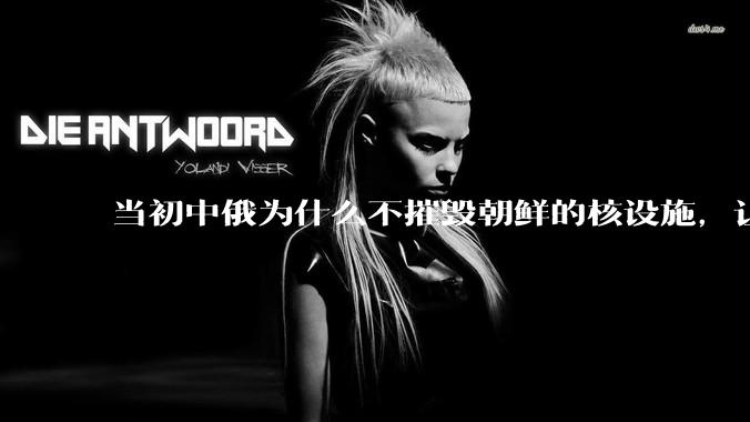 当初中俄为什么不摧毁朝鲜的核设施，让朝鲜拥有了自己的核武器？